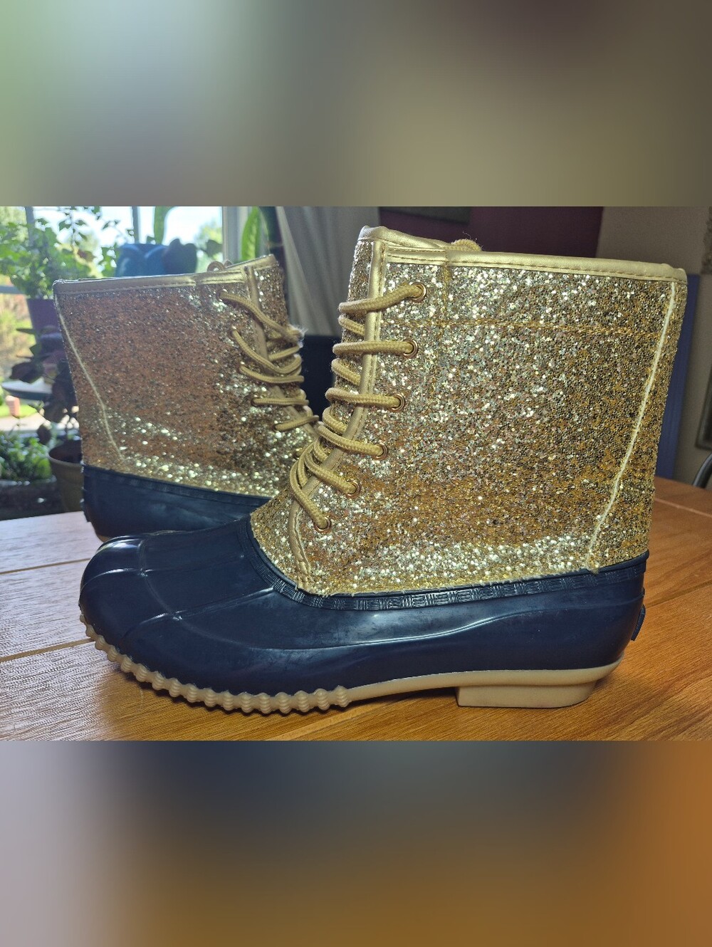Sugar "Skipper" Duck Boots - Size 10